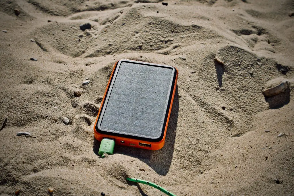 Charge By Using a Solar Charger