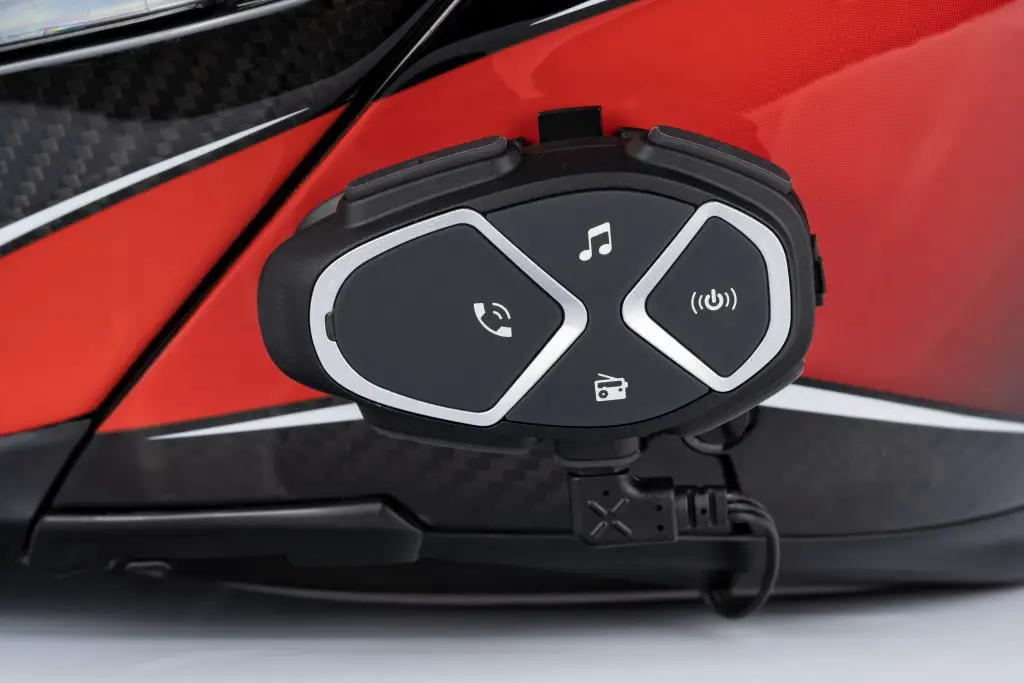 Helmet Speaker Controls